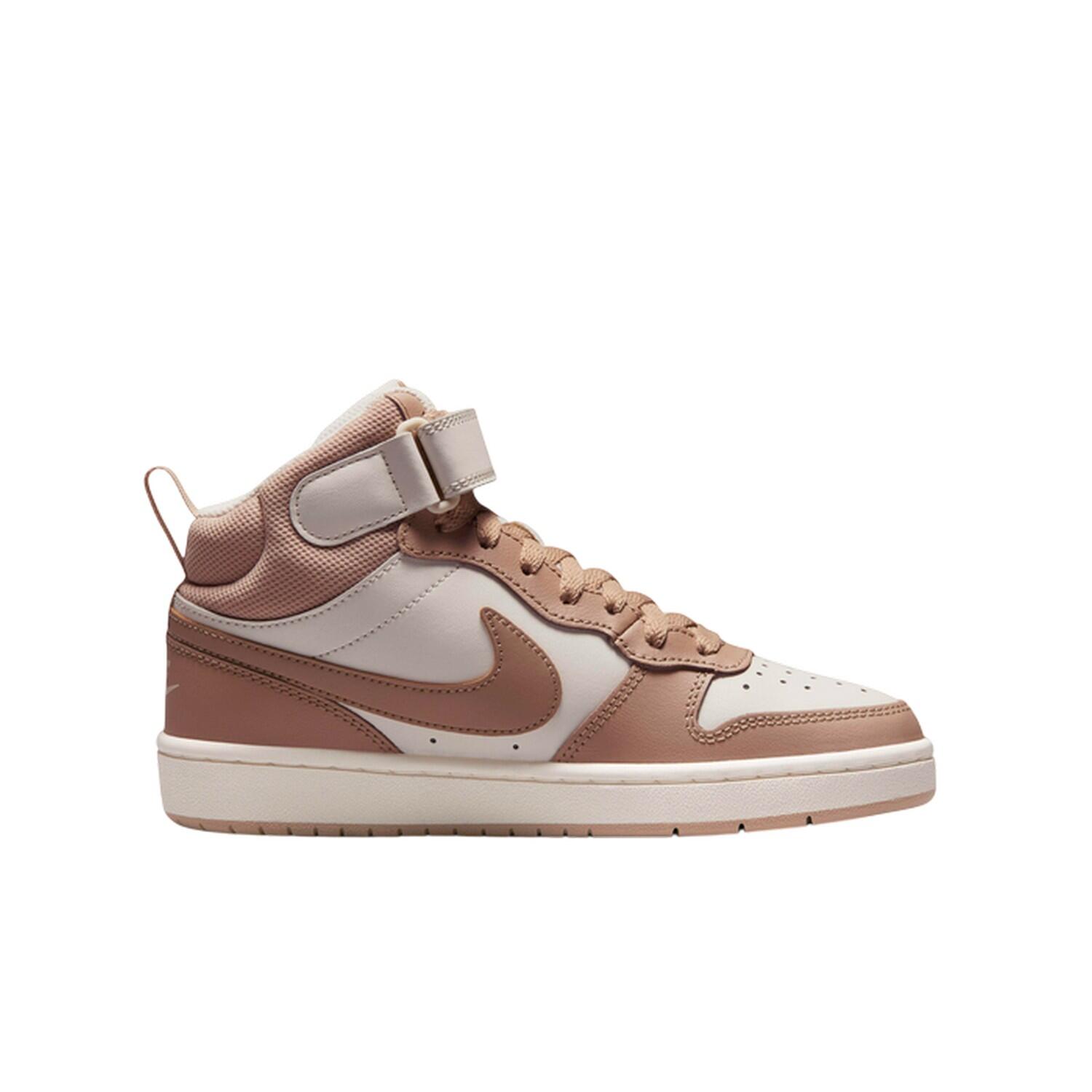 Nike Childrens/Kids Court Borough Leather High Tops