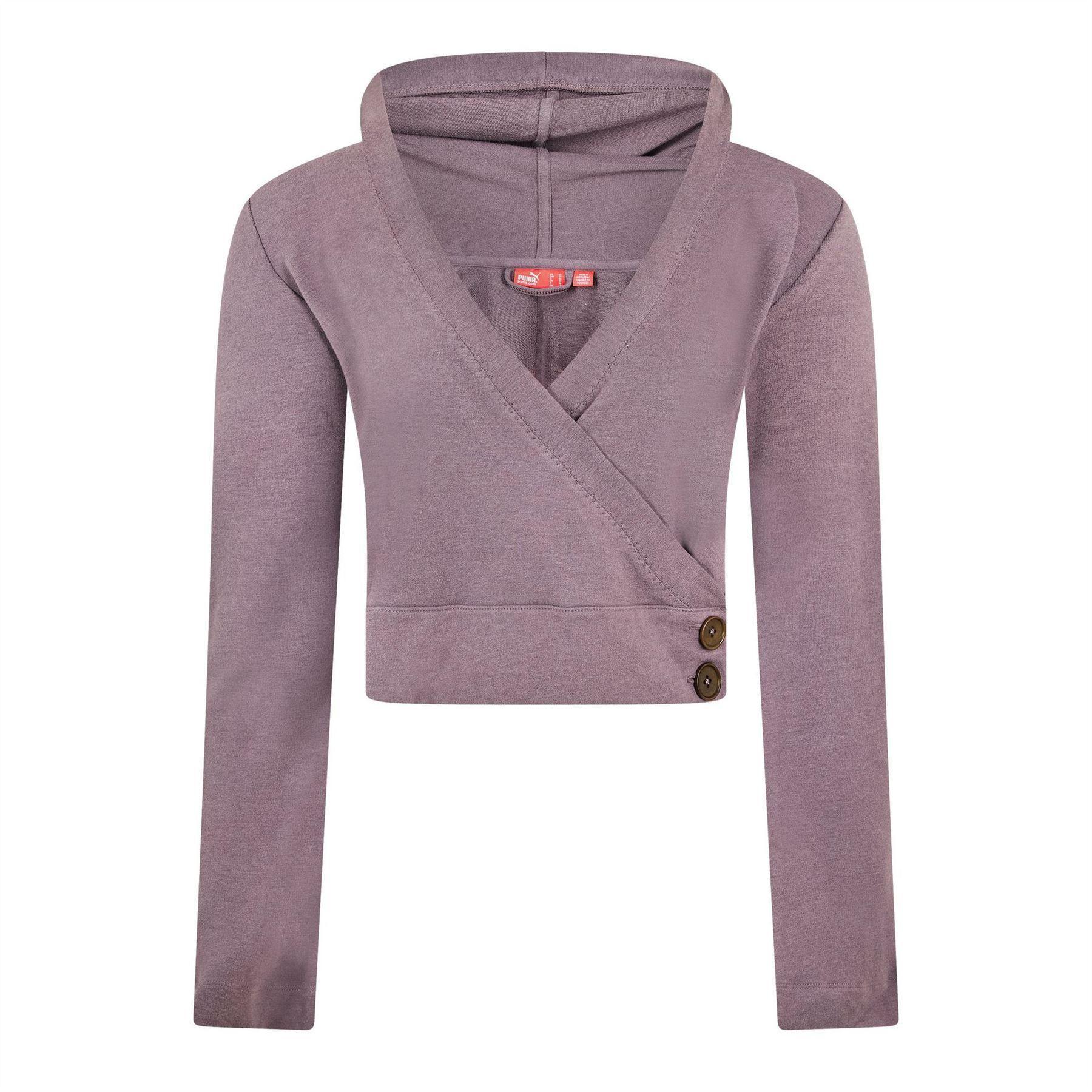 Puma Womens/Ladies Crossover Relaxed Fit Long-Sleeved Hoodie