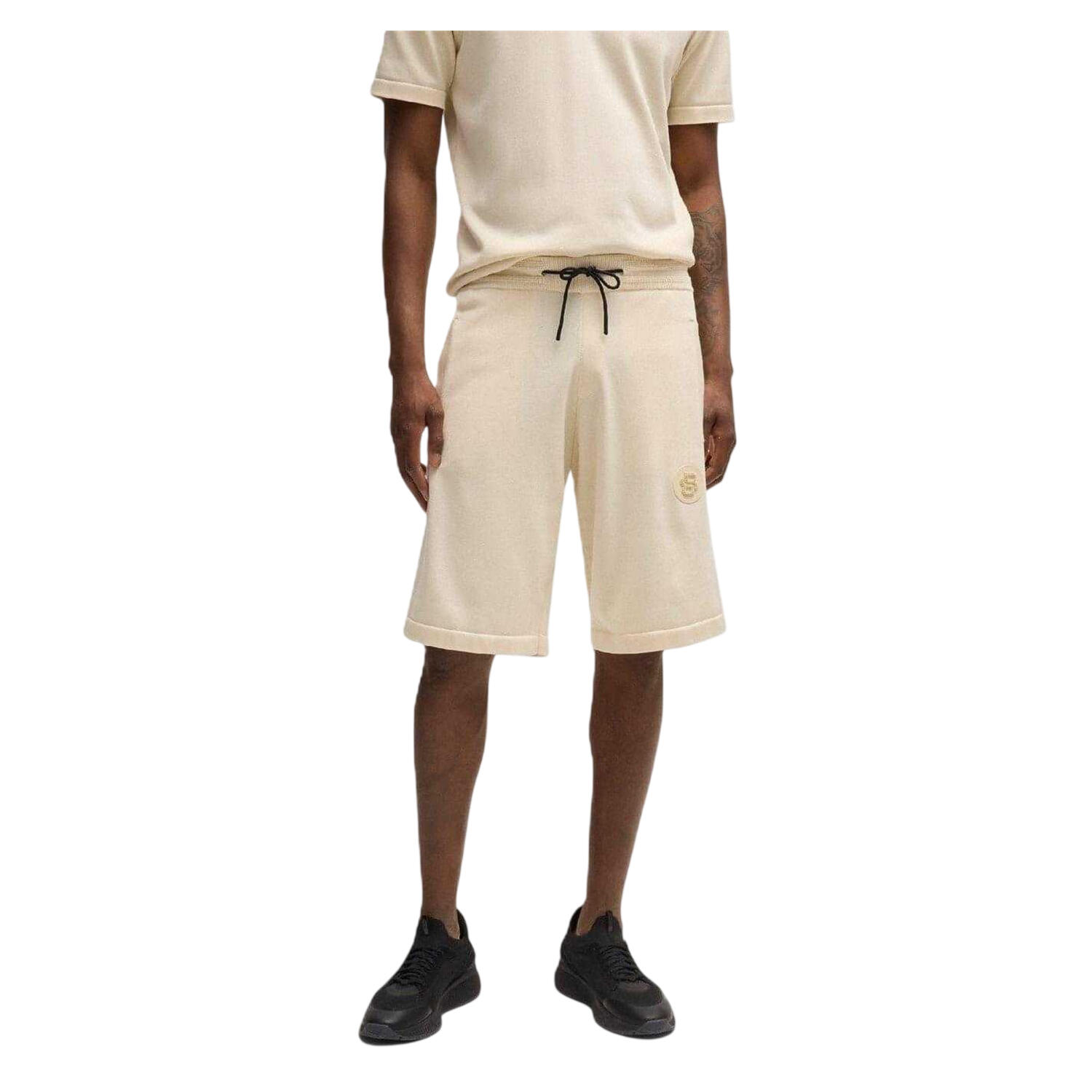 Boss Mens Tolli Knitted Sweat Shorts