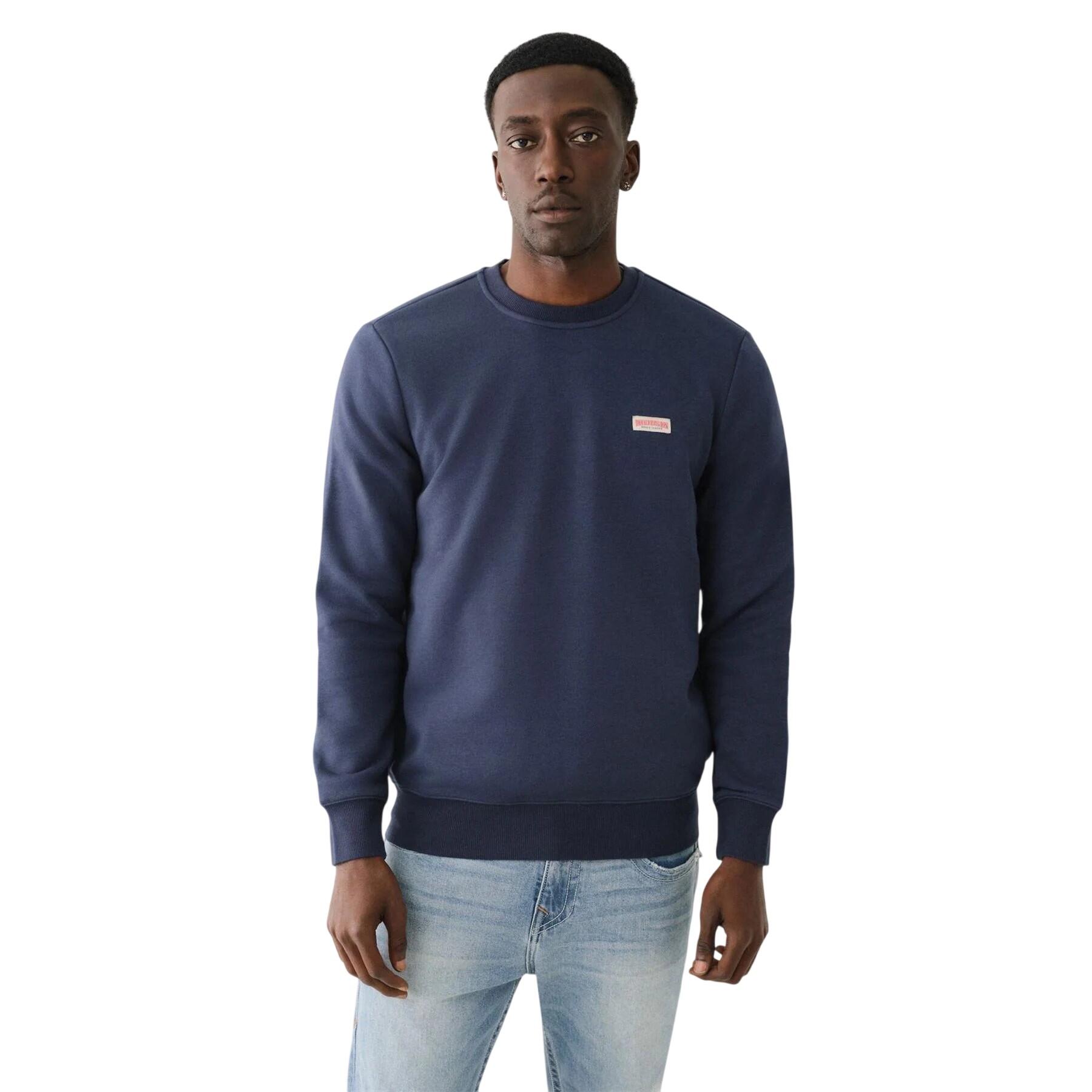 True Religion Mens Crew Neck Sweatshirt