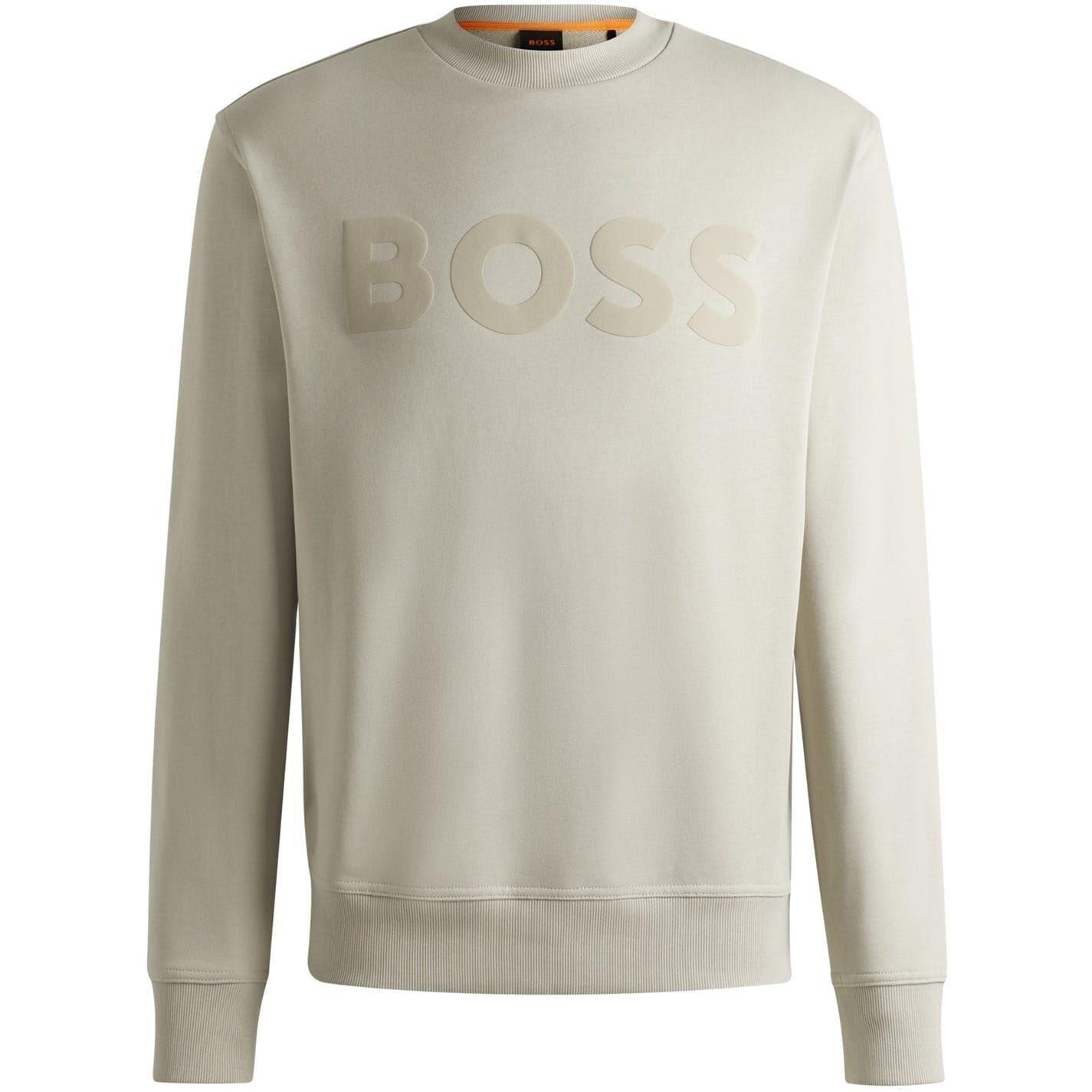Boss Mens Crew Neck Regular Sweatshirt