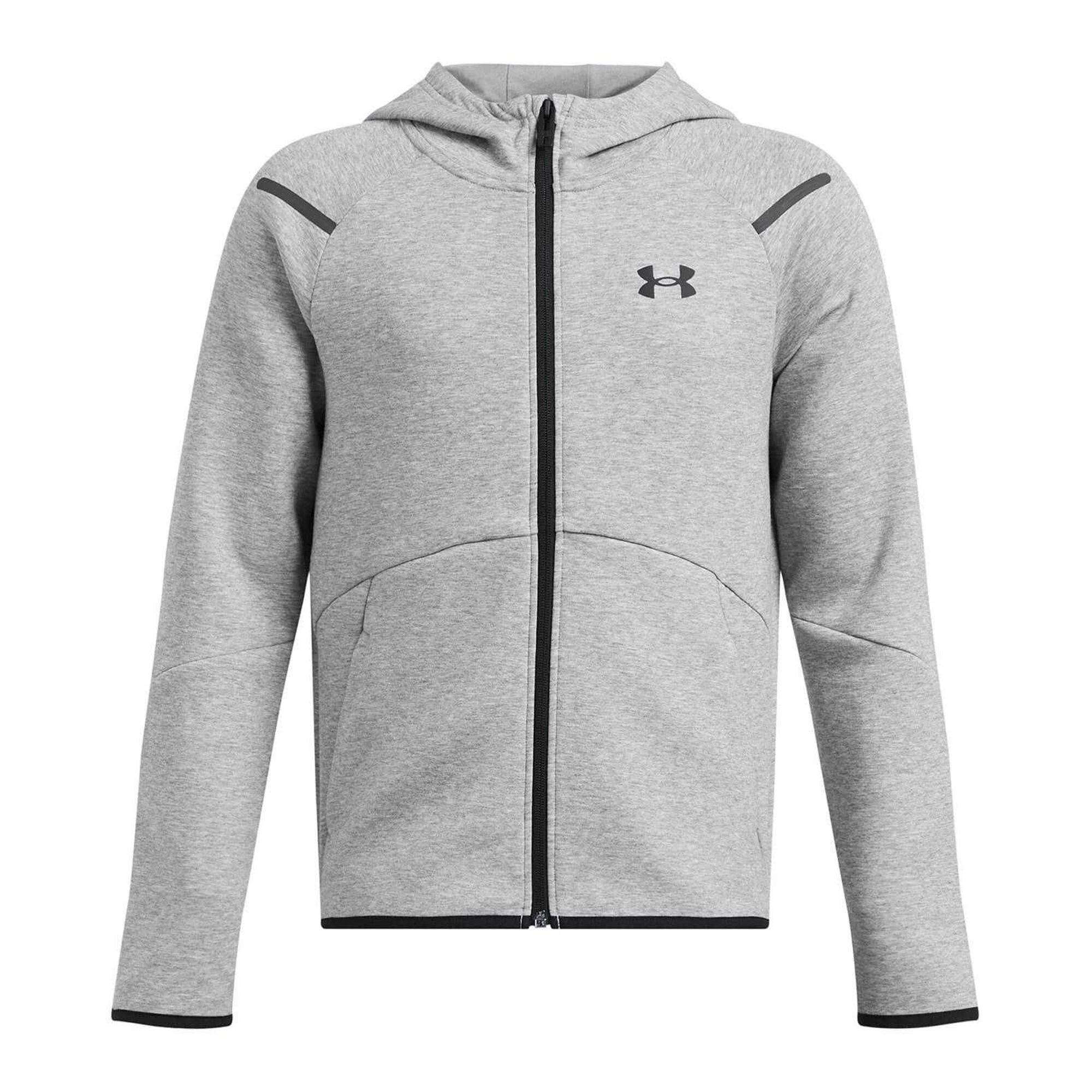 Under Armour Childrens/Kids Unstoppable Raglan Full Zip Hoodie