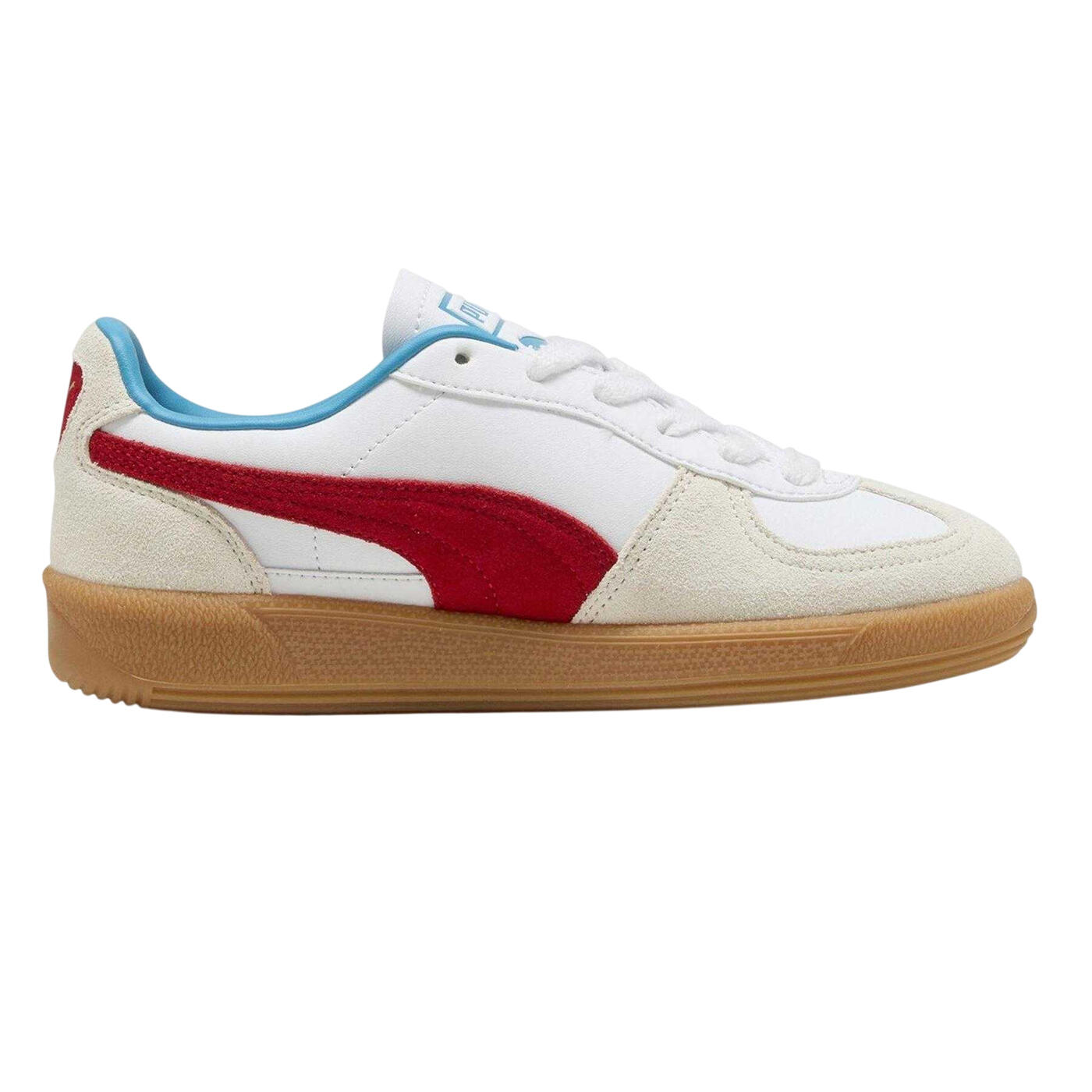 Puma Boys Palermo Classic Leather Flat Trainers