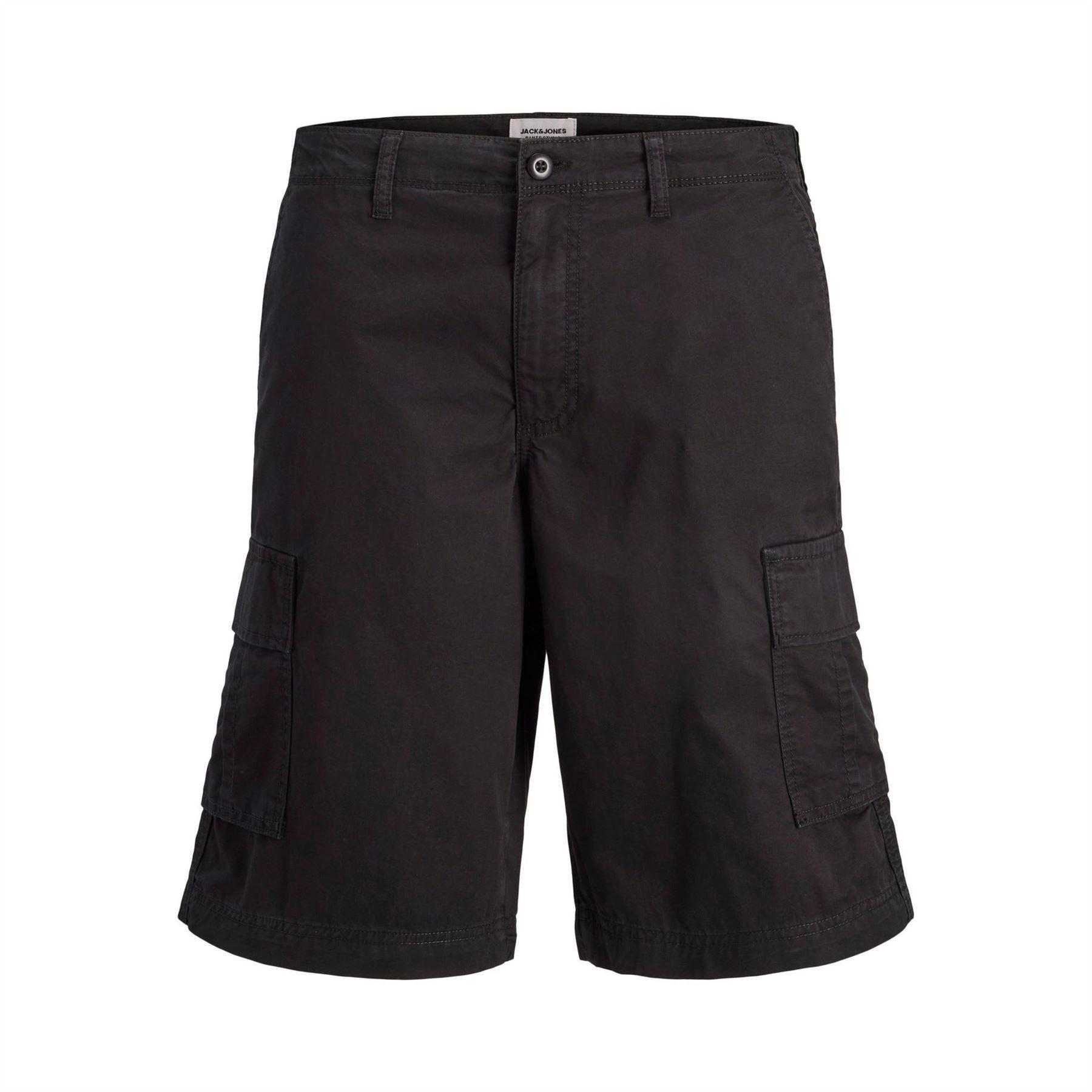 Jack And Jones Mens Cotton Blend Tailored Cargo Shorts