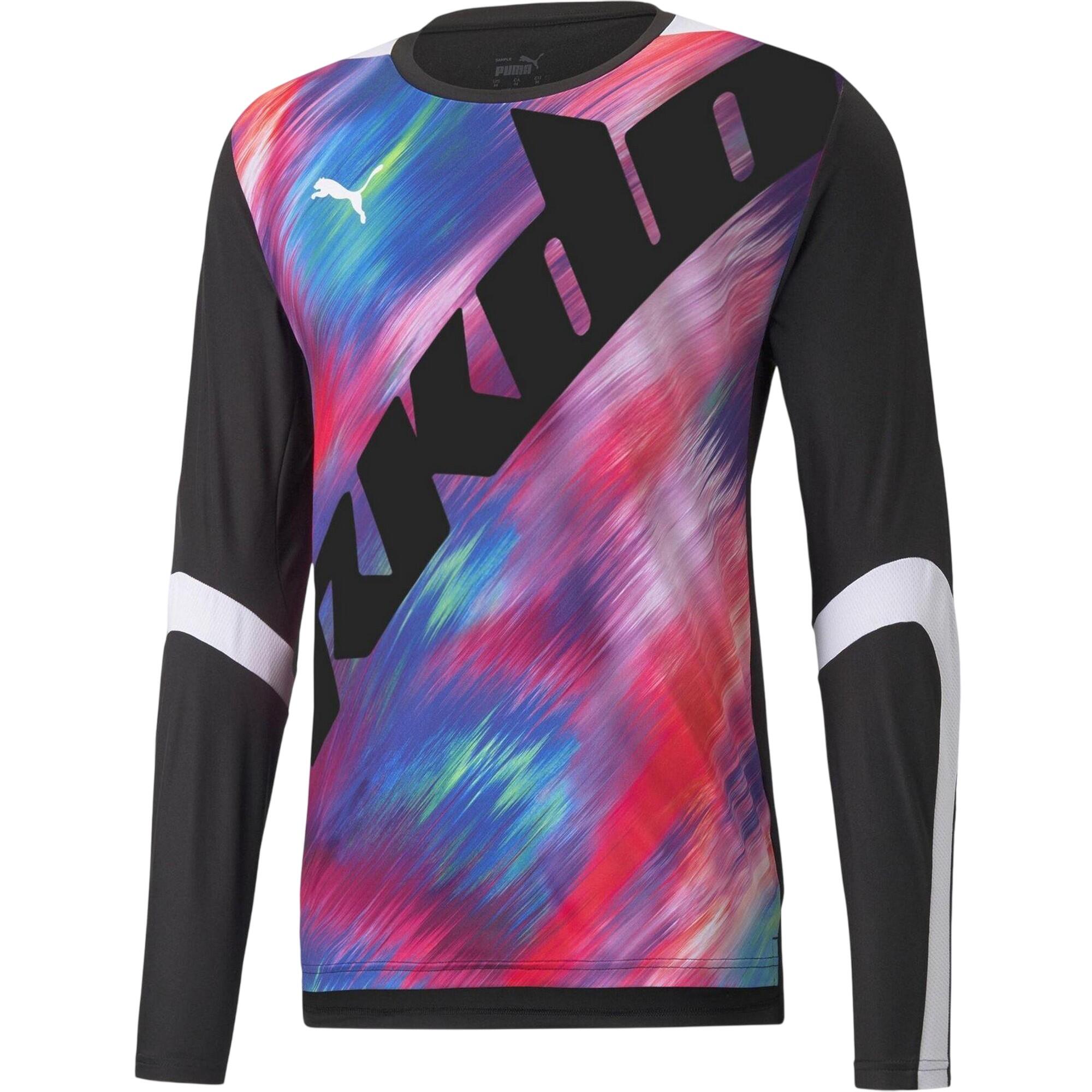Puma Mens RKDO Abstract Regular Long-Sleeved T-Shirt