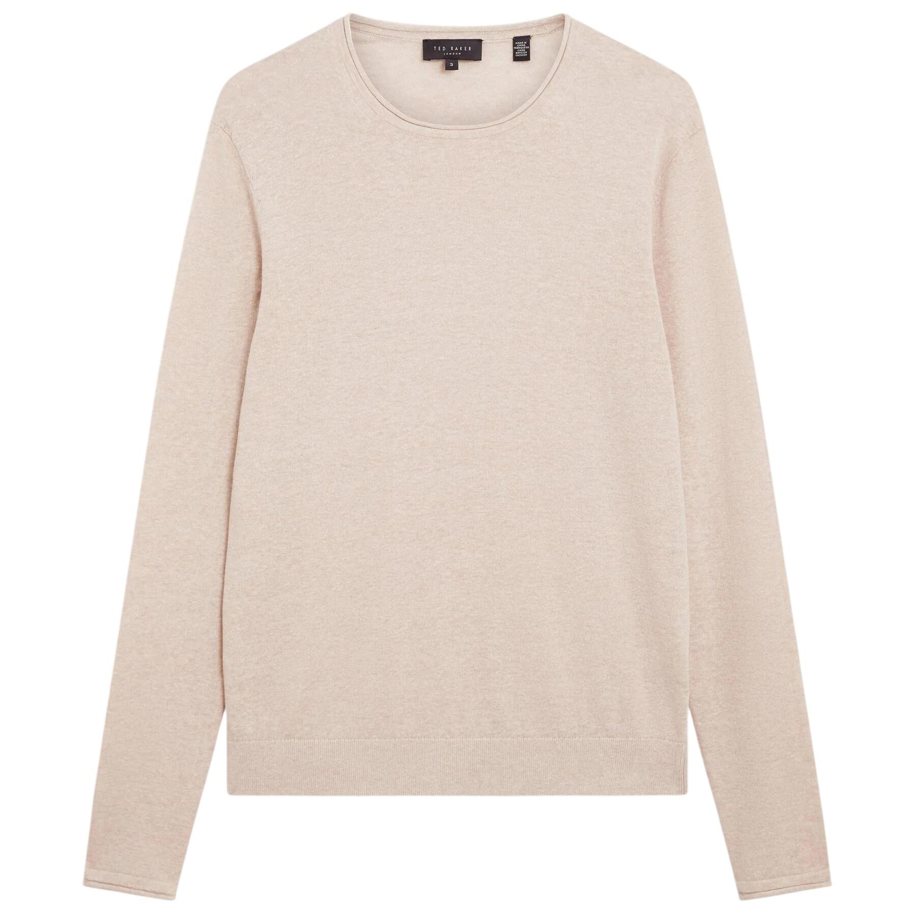 Ted Baker Mens Linen Blend Crew Neck Jumper
