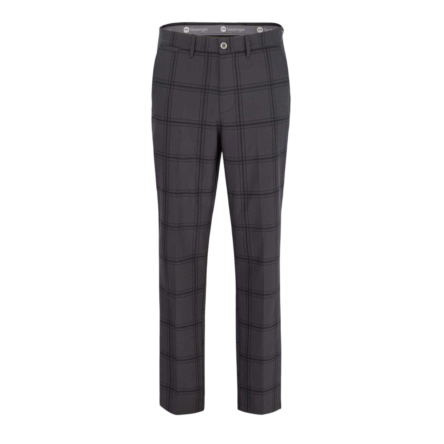 Slazenger Mens Checked Golf Trousers