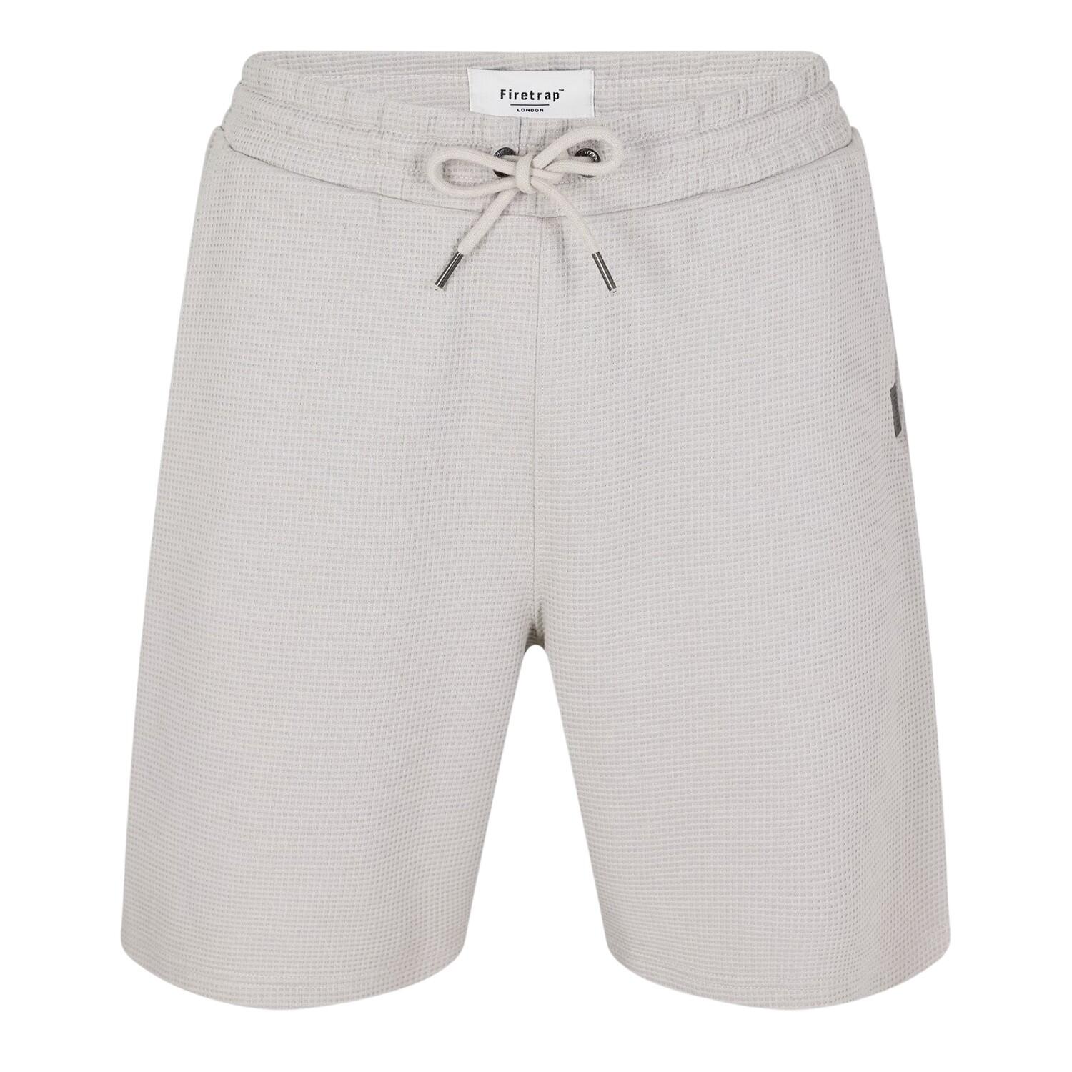 Firetrap Mens Waffle Sweat Shorts