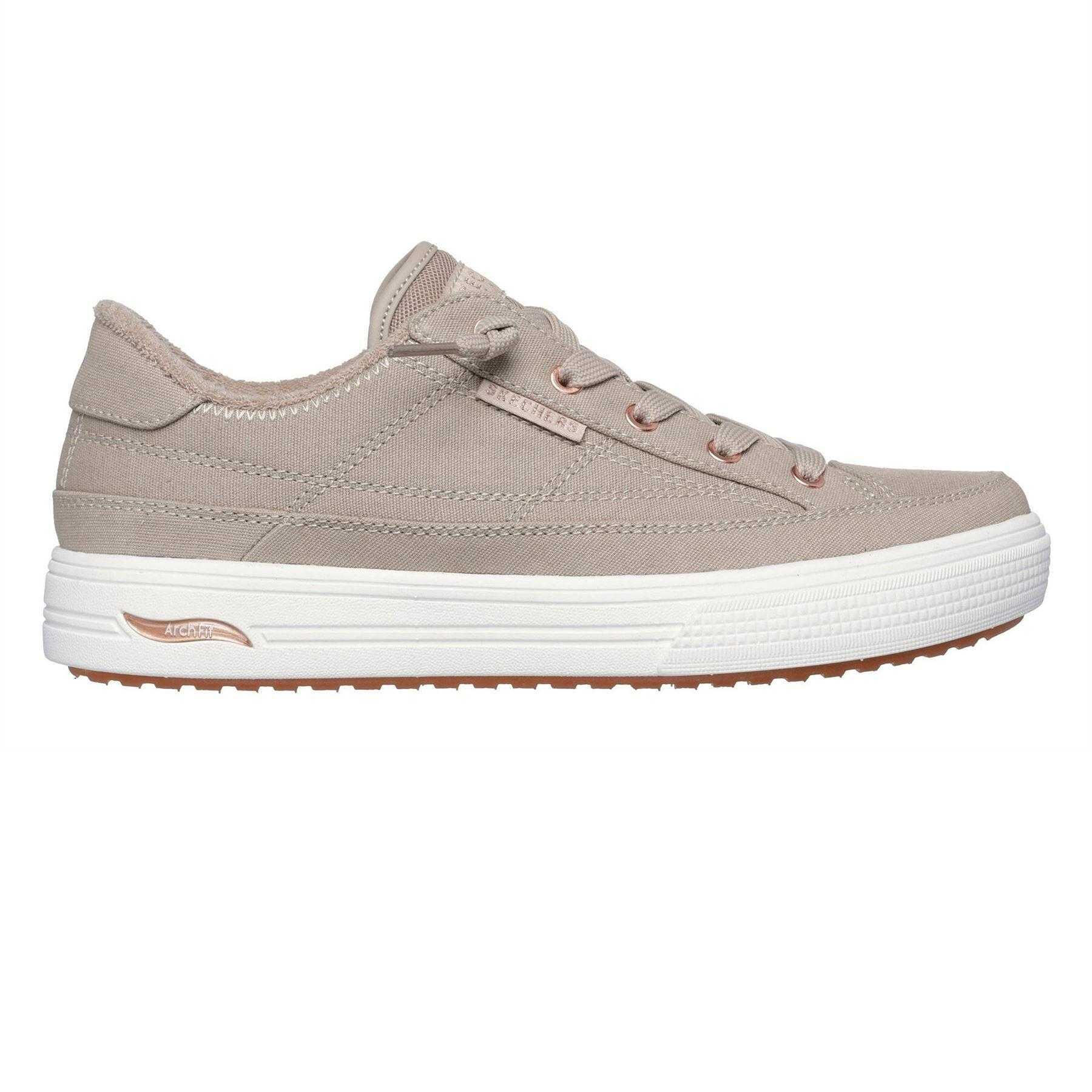 Skechers Womens/Ladies Arcade - Meet Ya There Canvas Trainers