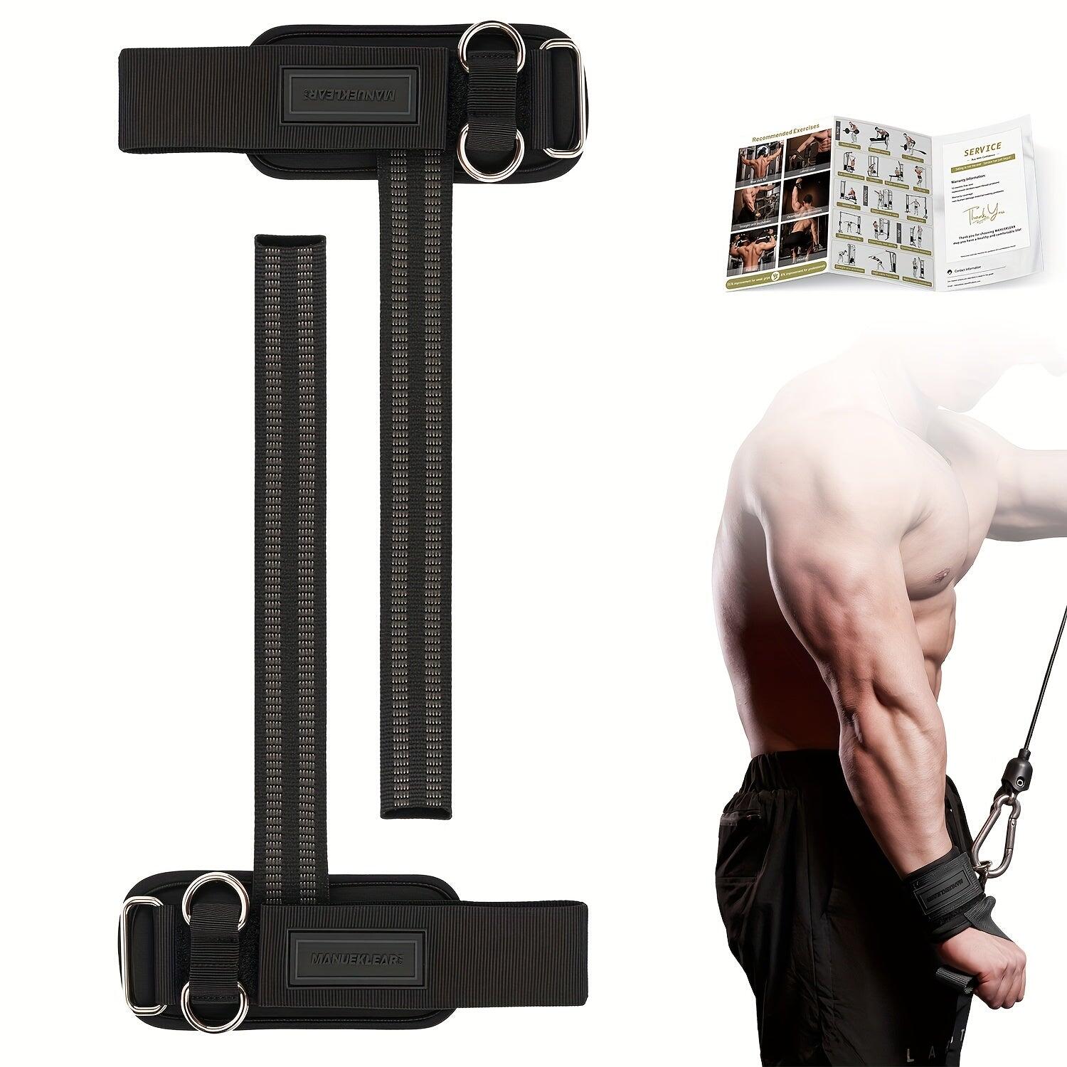 Fitness Wrist Wrap & Lifting Strap Set