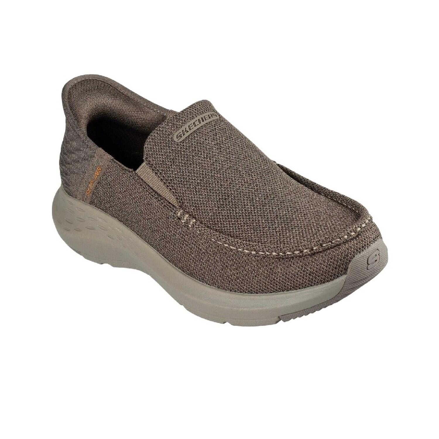 Skechers Mens Parson Ralven Slip-In Relaxed Fit Trainers