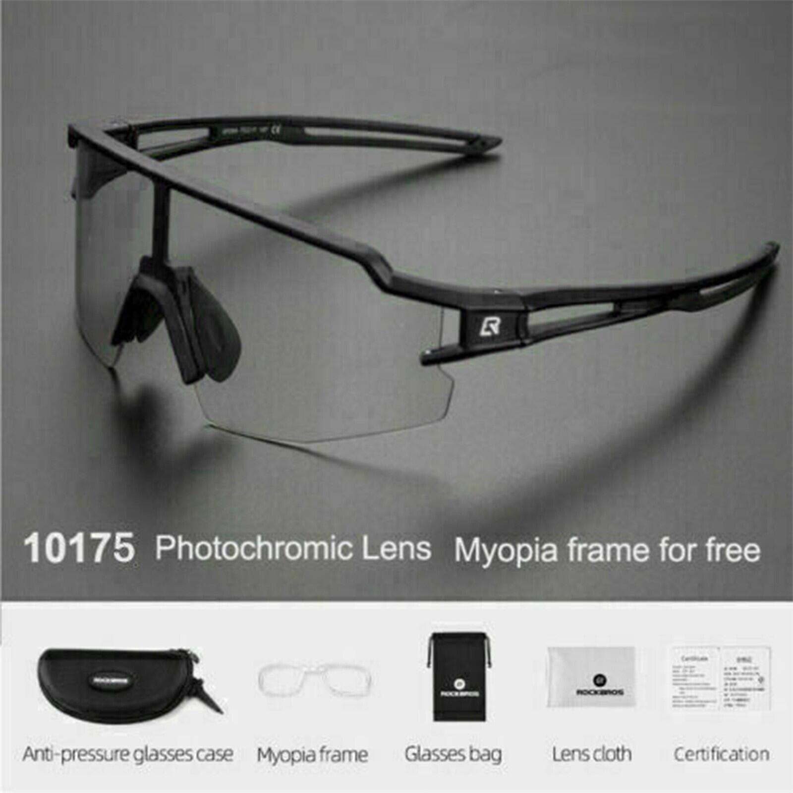 ROCKBROS Photochrome Sonnenbrille  UV400 7/7