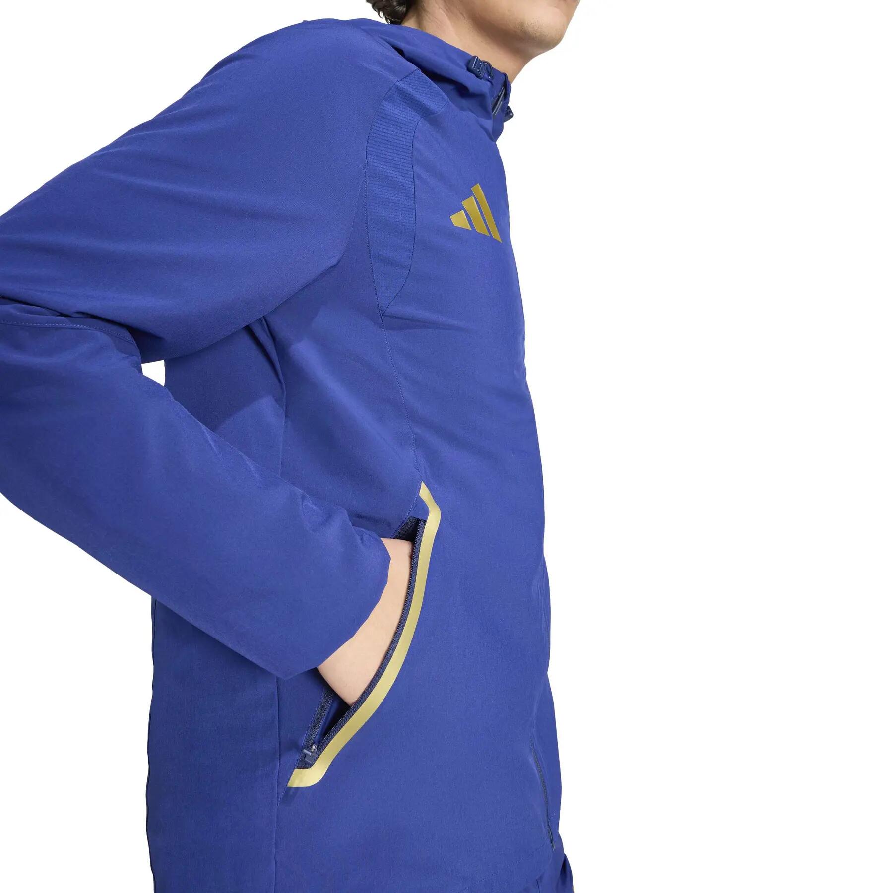 Coupe-vent zip intégral Italie Tiro Travel 6/7