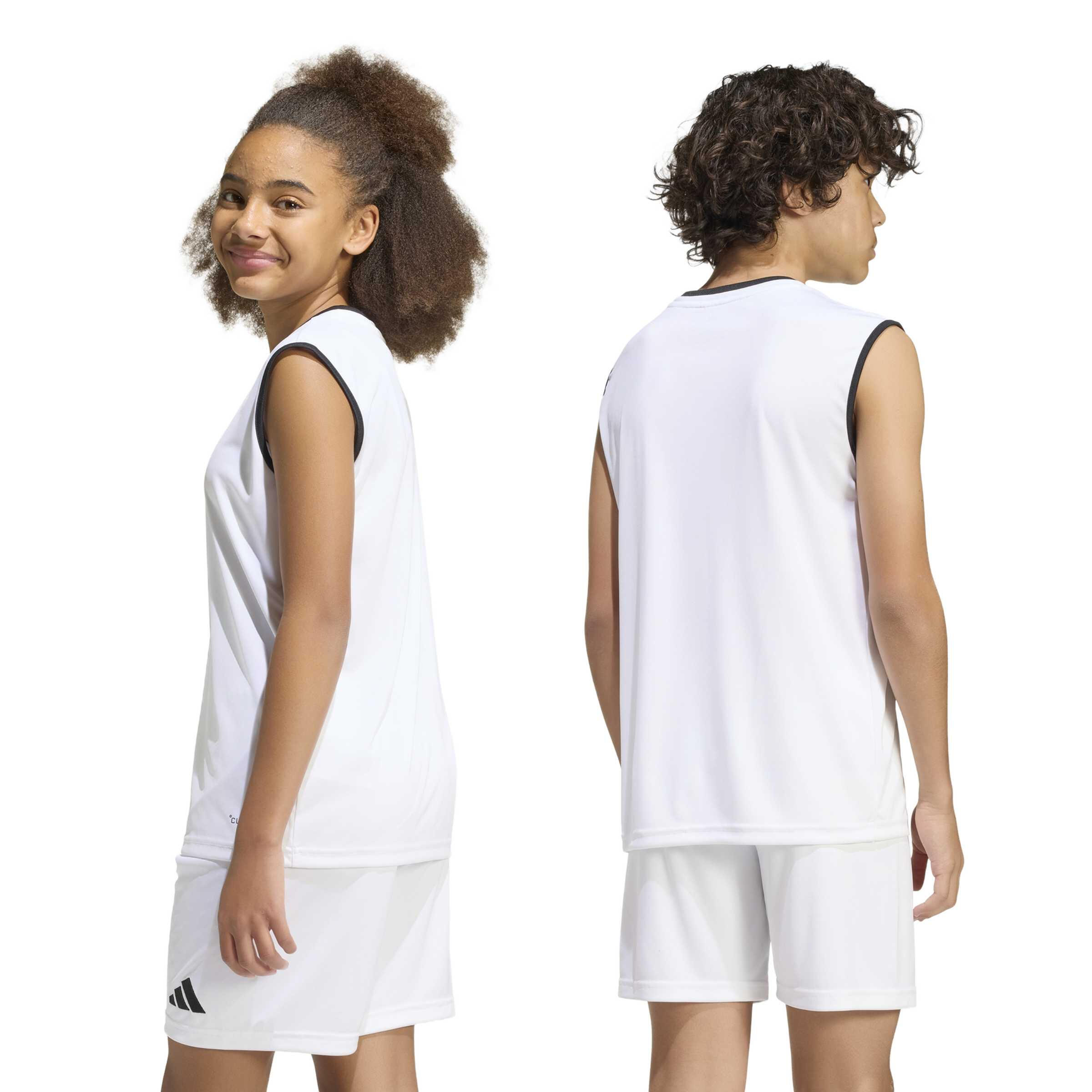 Camisola adidas Entrada 26 sem mangas para criança 7/7