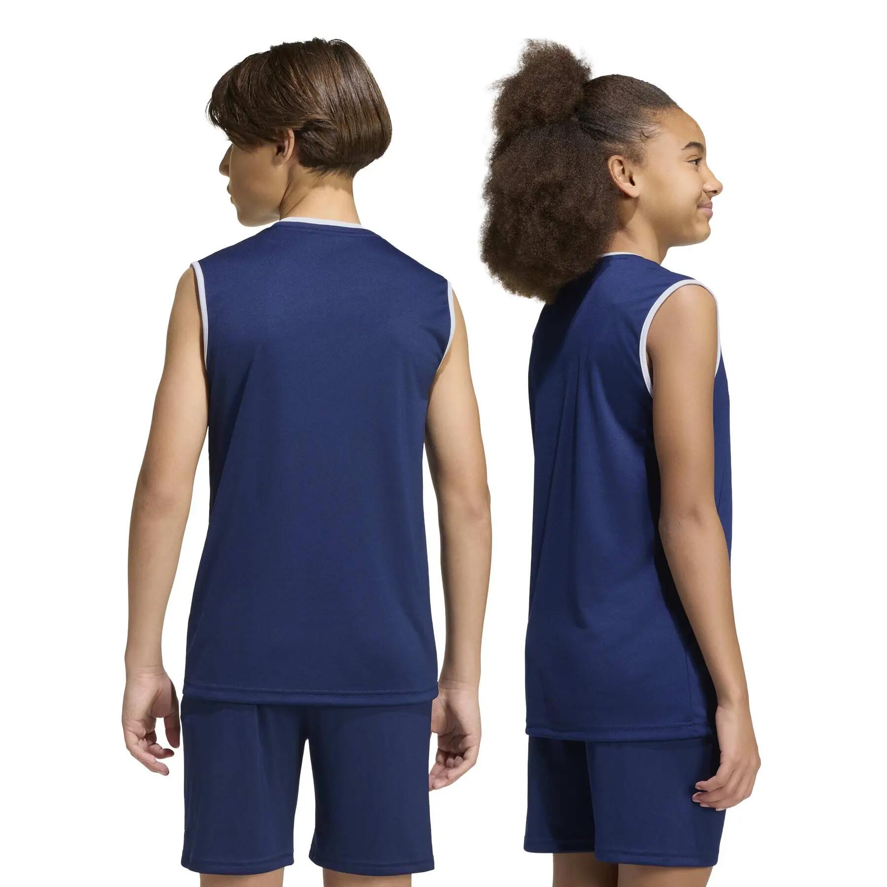 adidas Entrada 26 mouwloos shirt voor kinderen 7/7
