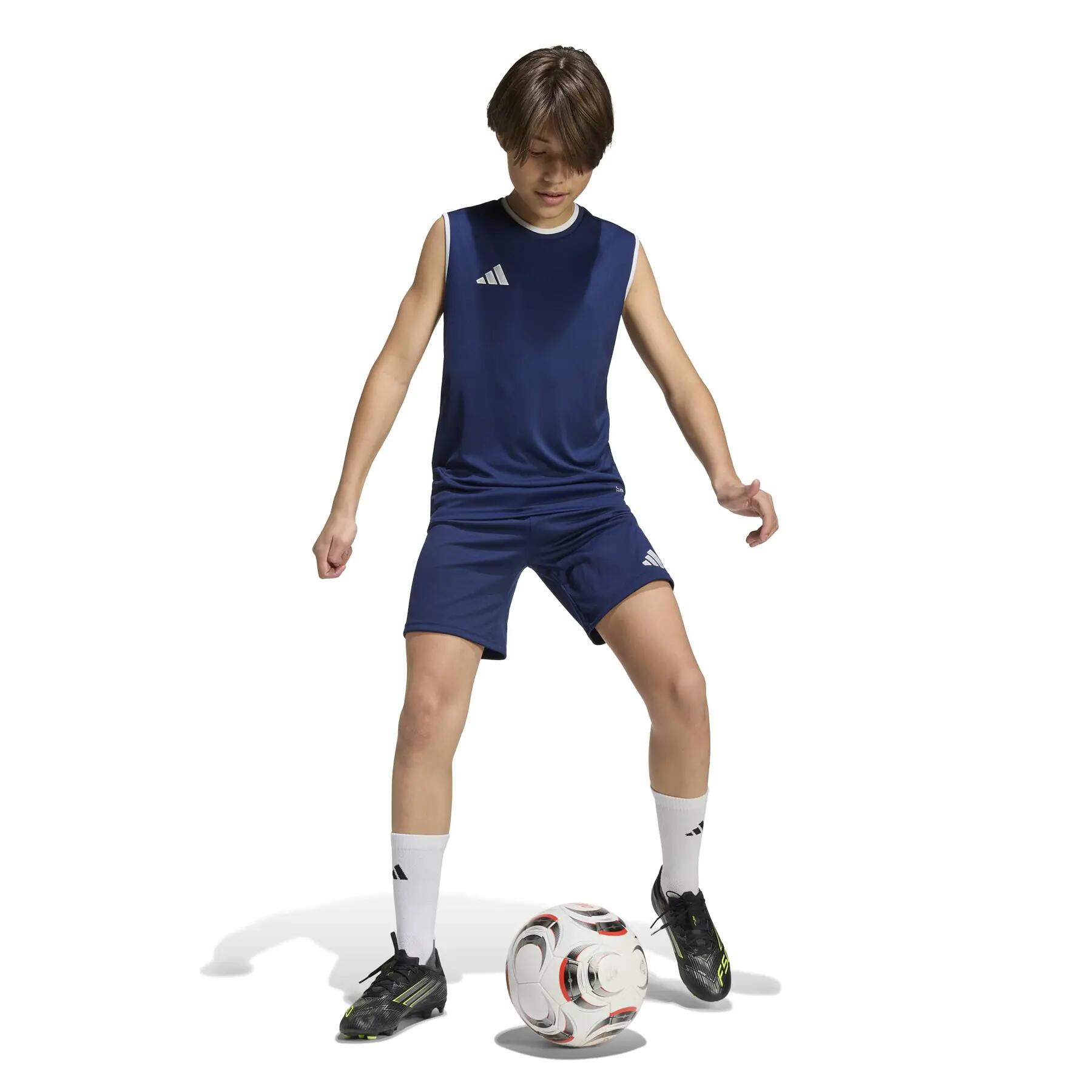 Maillot adidas Entrada 26 sans manches pour enfant 5/7
