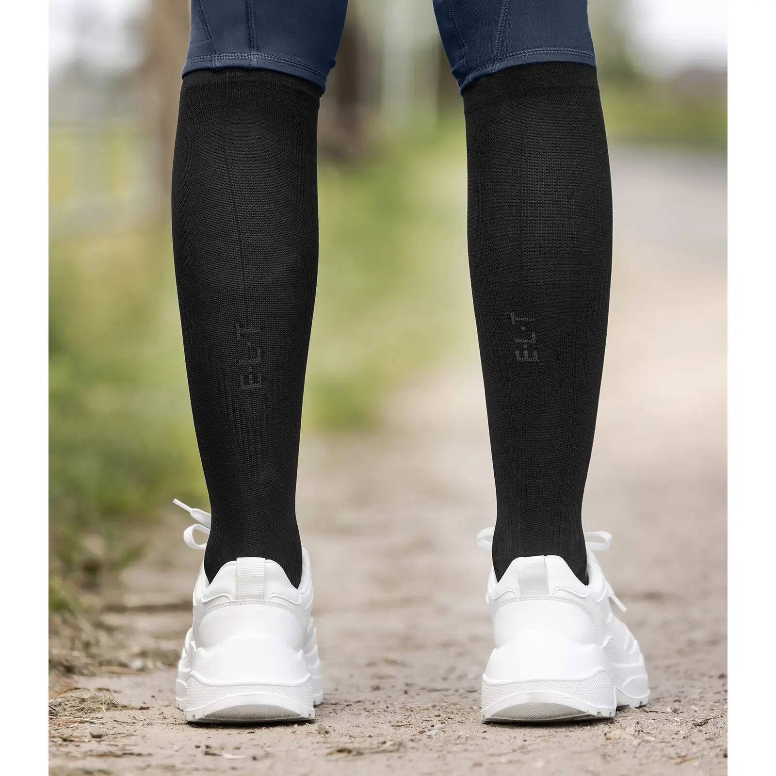 Chaussettes équitation avec effet de compression ELT 2/3