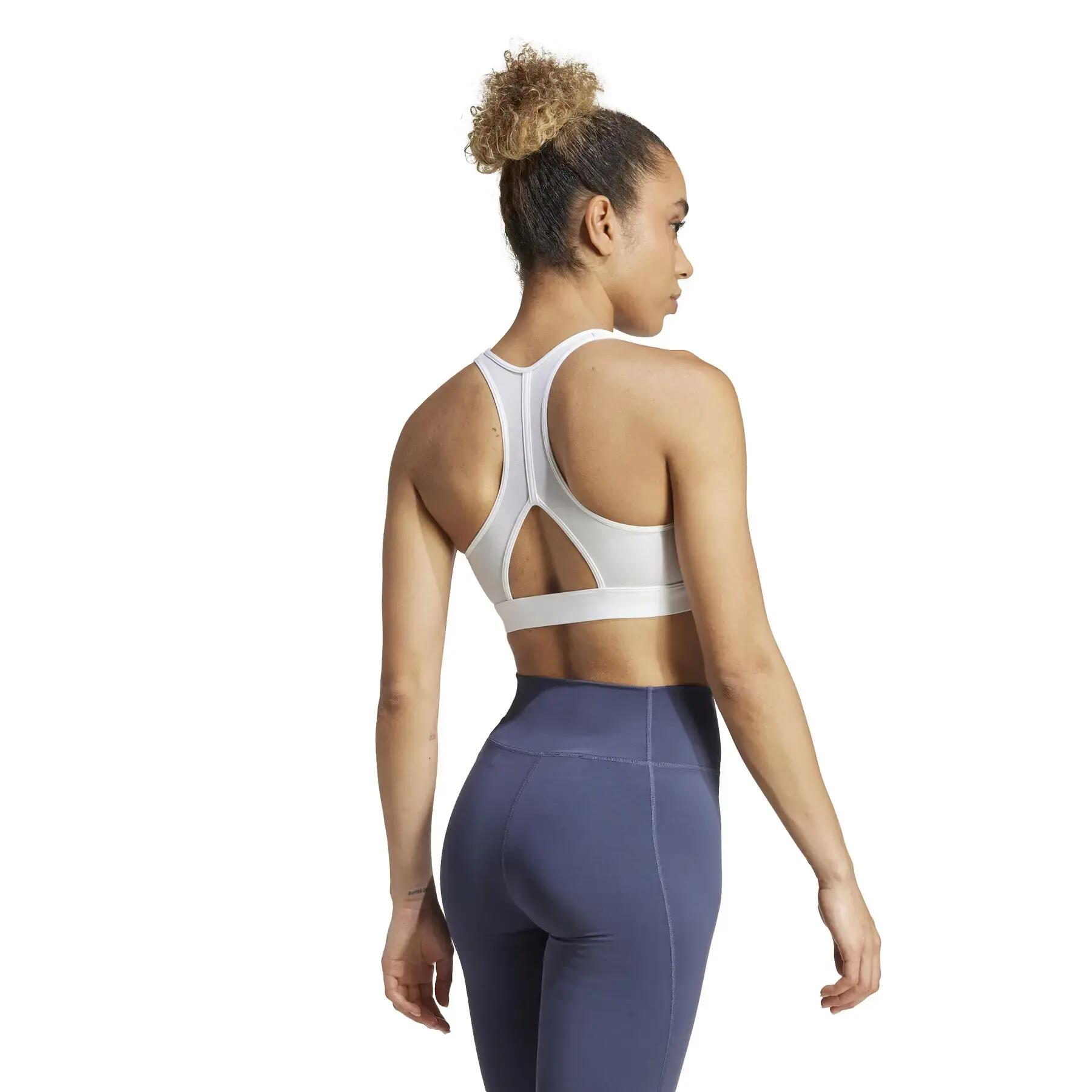 Reggiseno sportivo adidas Powerreact Big Logo Graphic 5/7