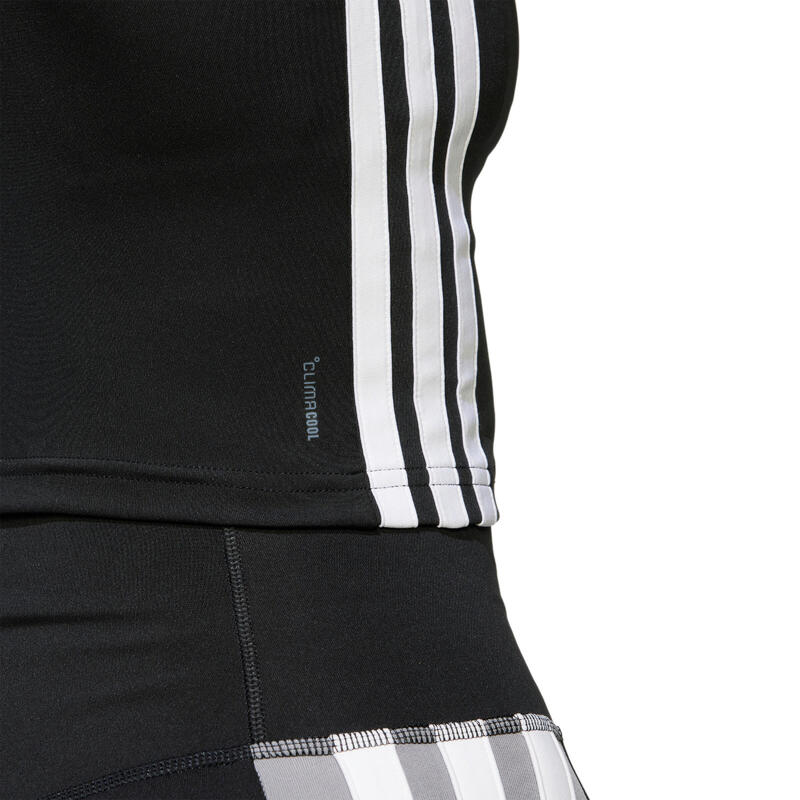 Top Adidas WE 3S Crop Tank JF8915 negru - femei