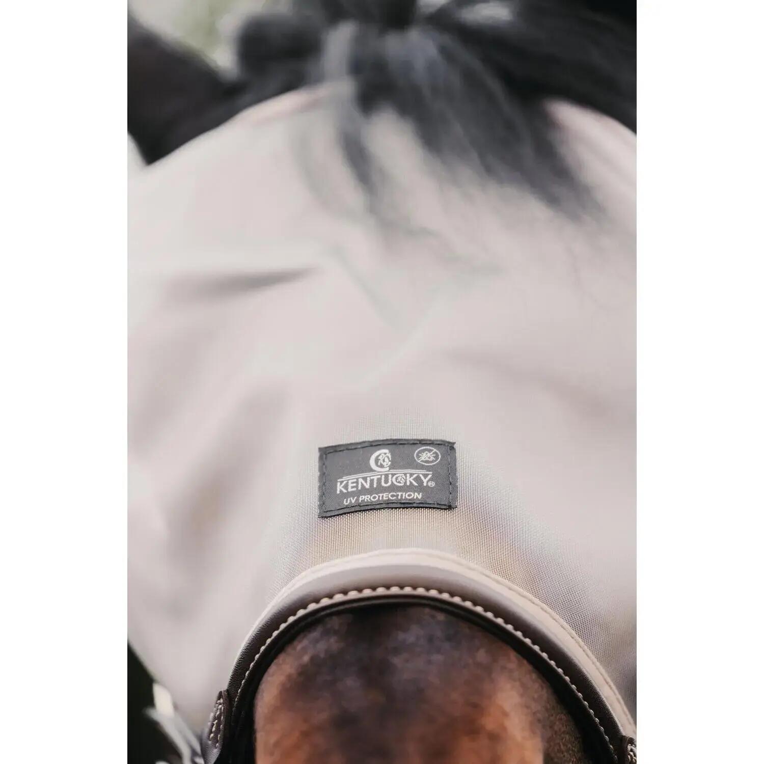 Fly mask classic without ears beige cob 6/6