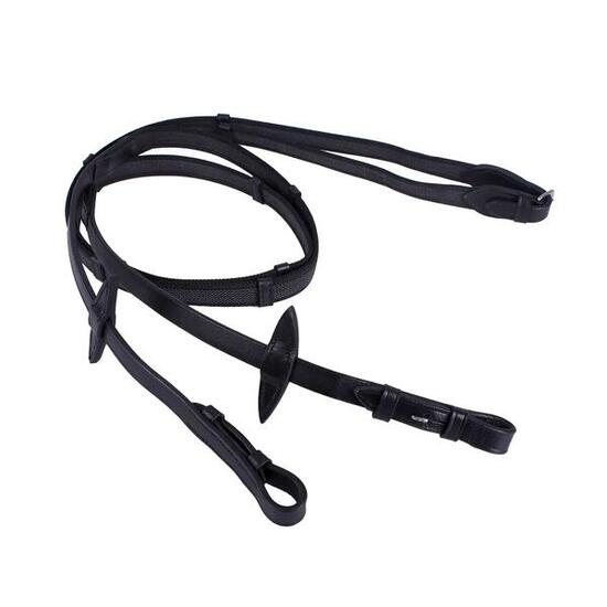 Rênes pour cheval super grip et stops QHP