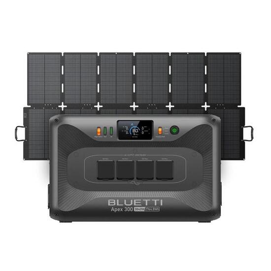 Solar Generator Apex 300 mit 500W Panel, 5529,6Wh für Camping & Vanlife