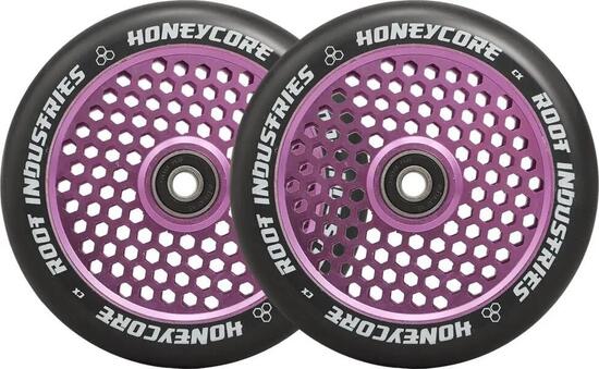 Root Industries Honeycore 120mm Stuntstep Wielen Purple120mm