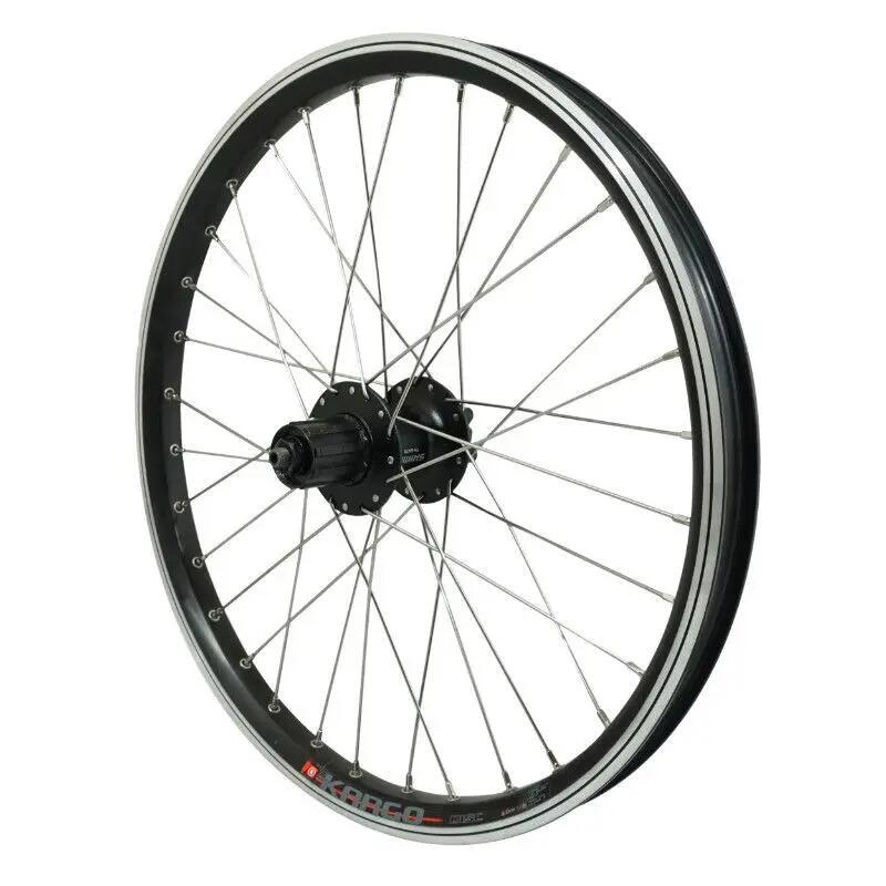 Roue- E-Bike arrière double paroi avec oeillets moyeu 6 trous cassette (renforce 2/4