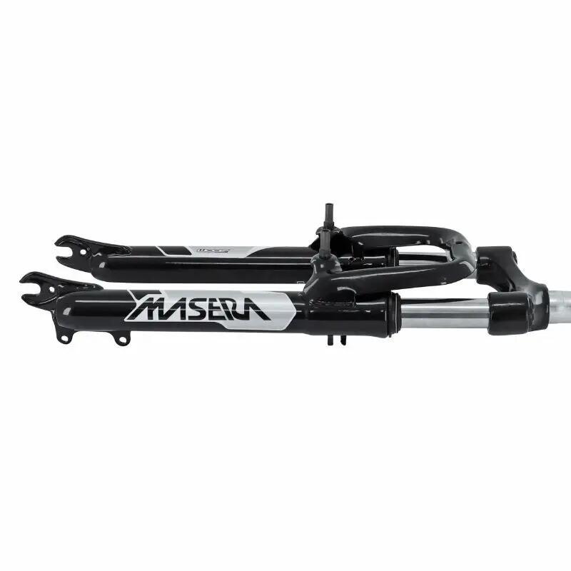 Forquilha de suspensão em aço com elastómetro de mola Zoom 3/4