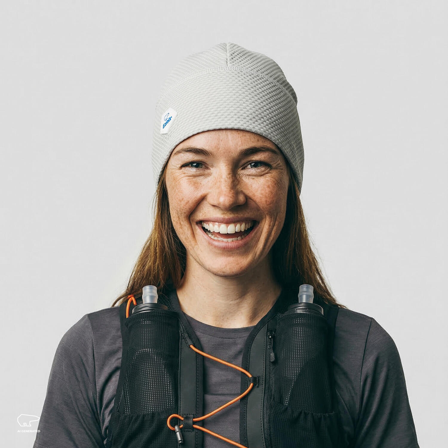 Mütze Iona Sportmütze Herren Damen Beanie atmungsaktiv 3/5