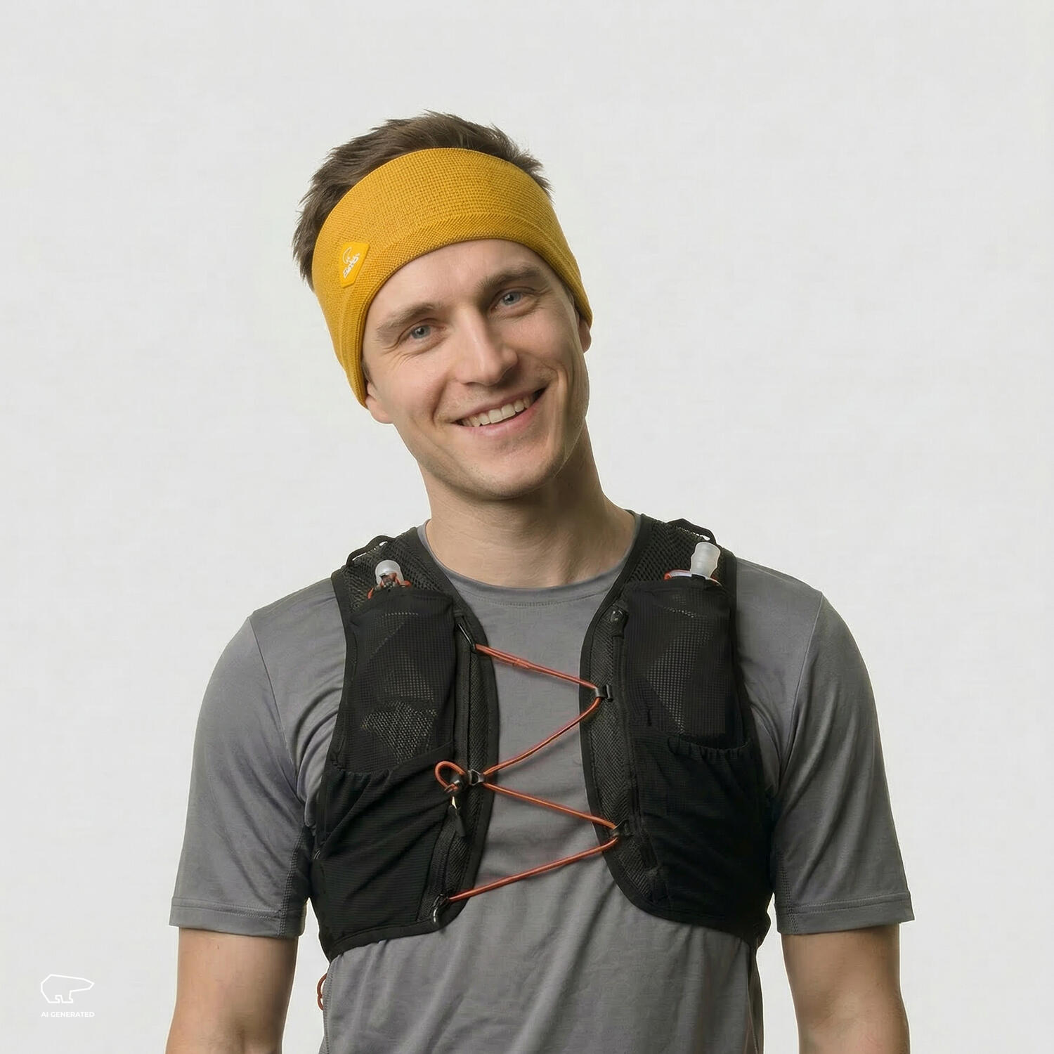 Stirnband Ayora Headband Herren Damen Haarband wärmend atmungsaktiv Merino 6/7