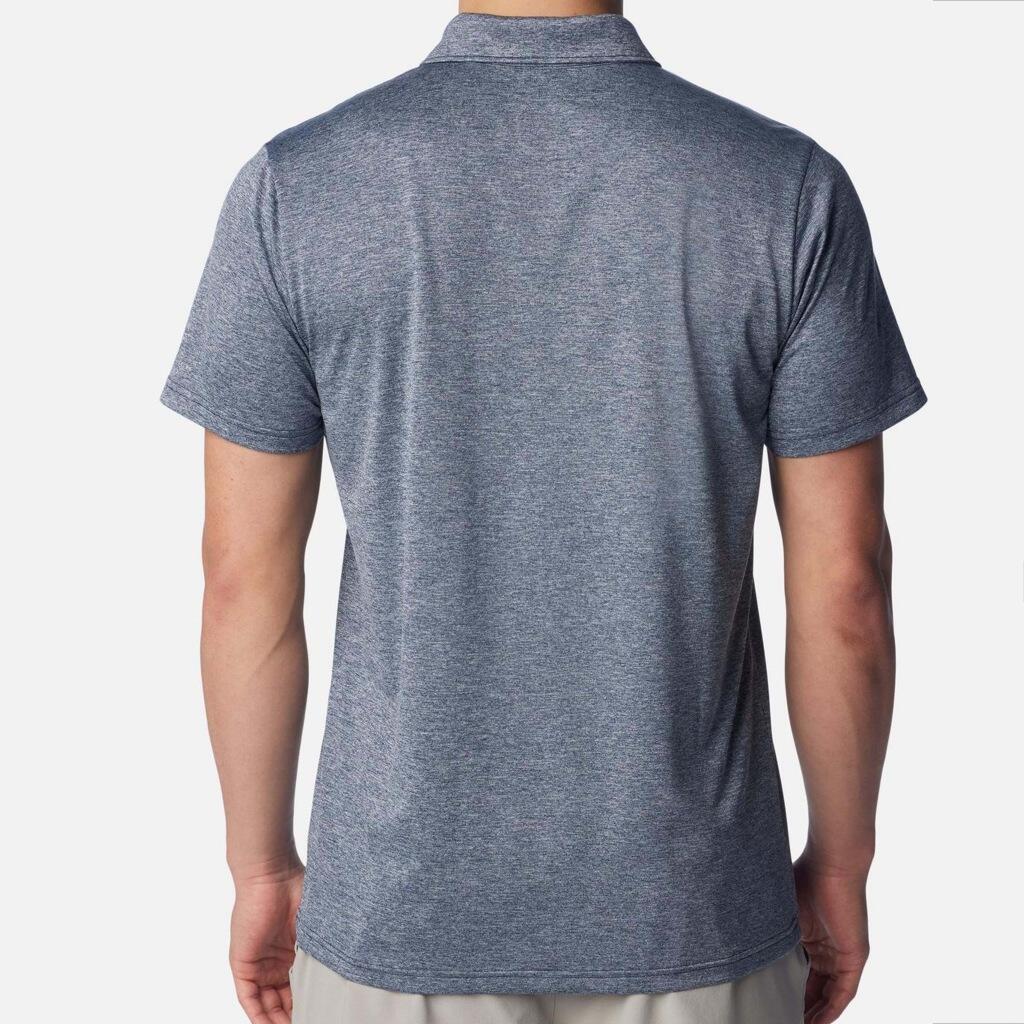 polo manches courtes Columbia Hike™ Polo HOMME bleu 2/5