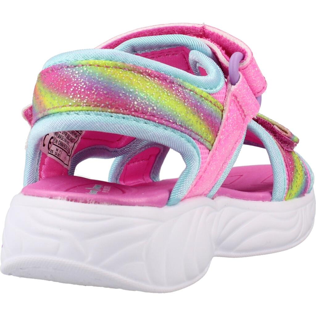 Sandalias Skechers Unicorn Dreams Sanda, Rosado, Niños 3/5
