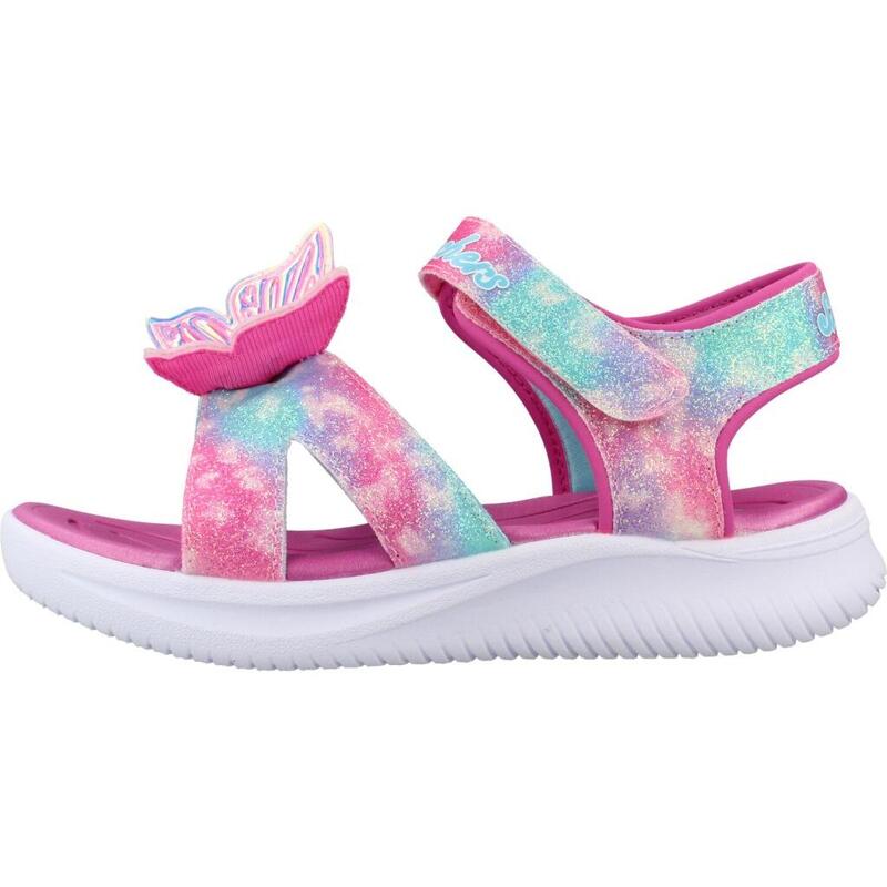 Sandale copii Skechers S Lights-jumpsters, Roz