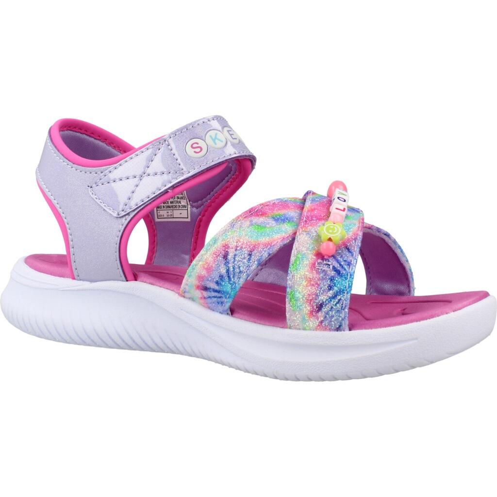 Sandalen Skechers Jumpsters Sandal - Tie Dye Bf, Paars, Kinderen 5/5