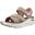 Sandale femei Skechers Arch Fit 2.0 Sandal - Feelin', Portocaliu