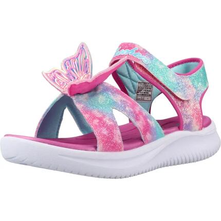 Sandales Skechers S Lights-jumpsters, Rose, Enfants