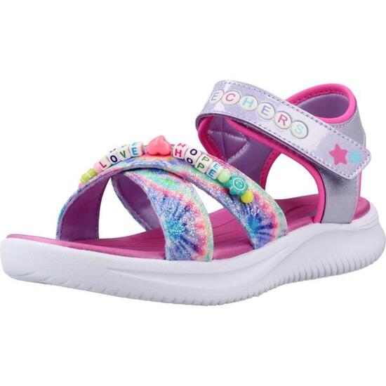 Sandales Skechers Jumpsters Sandal - Tie Dye Bf, Violet, Enfants