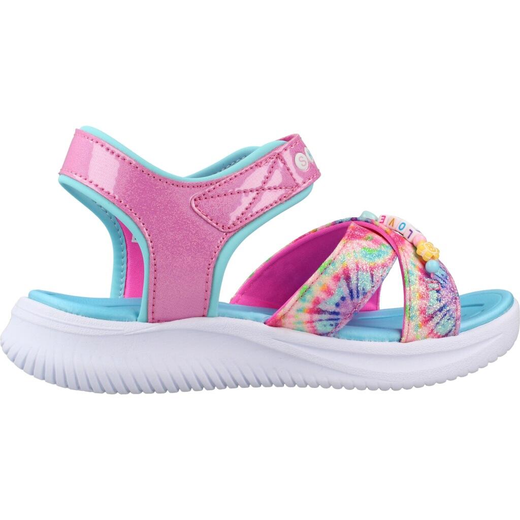 Sandales Skechers Jumpsters Sandal - Tie Dye Bf, Rose, Enfants 4/5