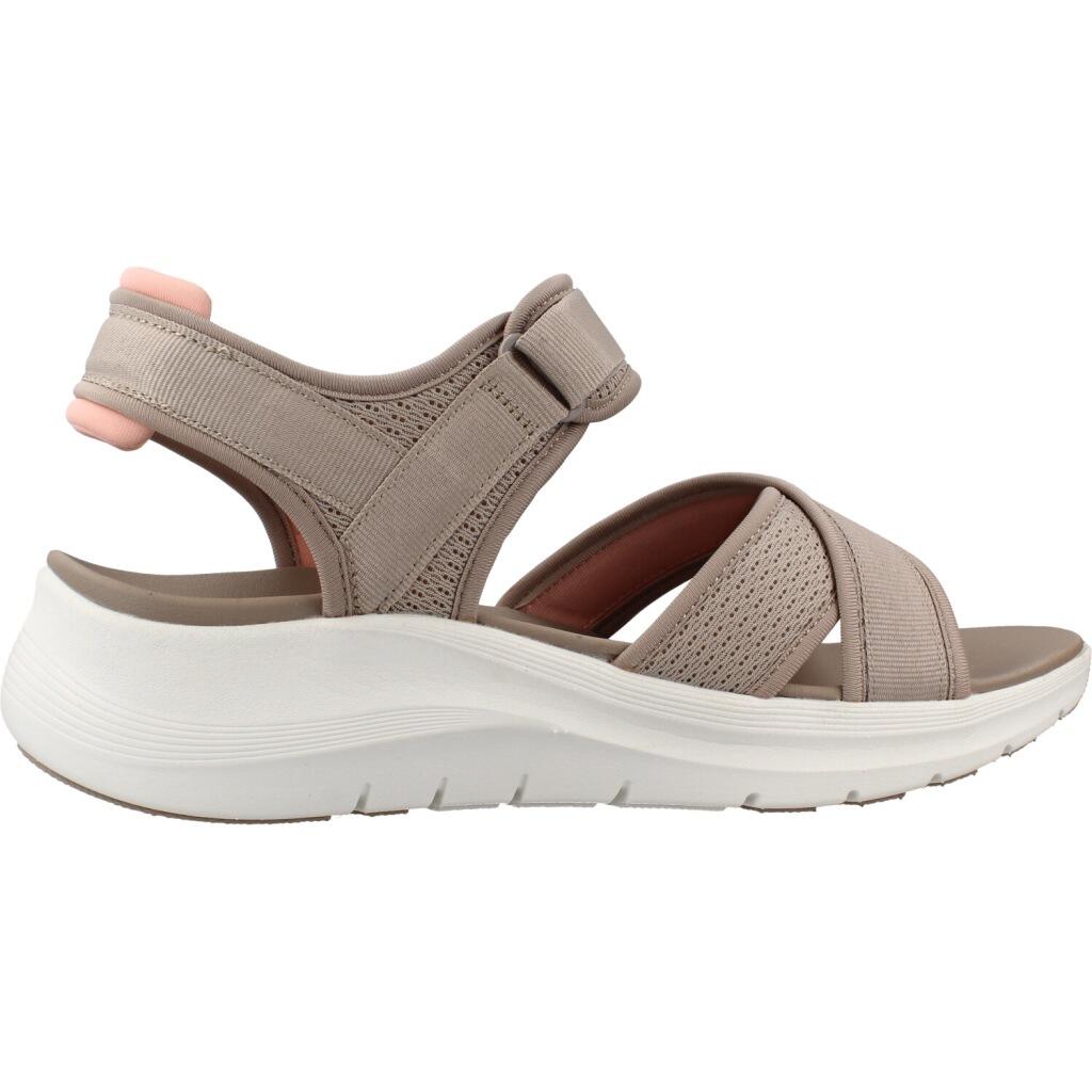 Sandali Skechers Arch Fit 2.0 Sandal - Feelin', Arancia, Donne 4/5