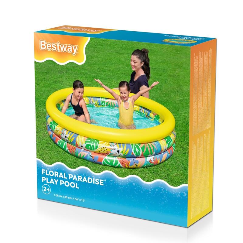 Bestway® 51203 Floral Paradise™ Çiçekli Oyun Havuzu