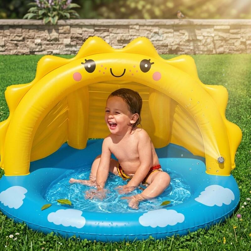 Bestway Sunny Days Güneşlikli Çocuk Havuzu  52637