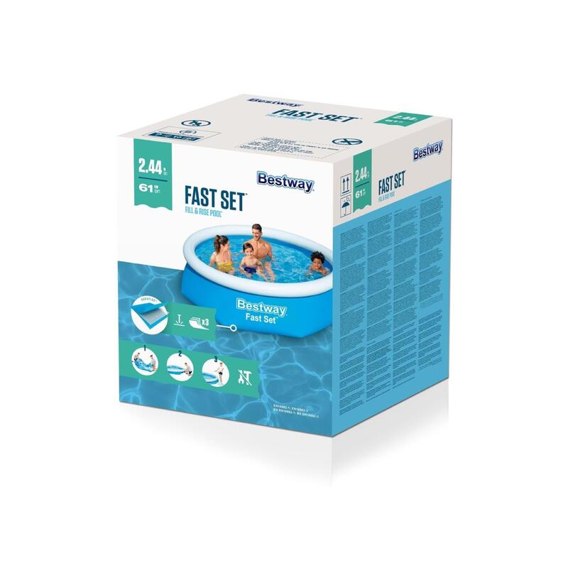 Bestway Büyük Şişme Havuz 2.44 m x 61 cm 57448