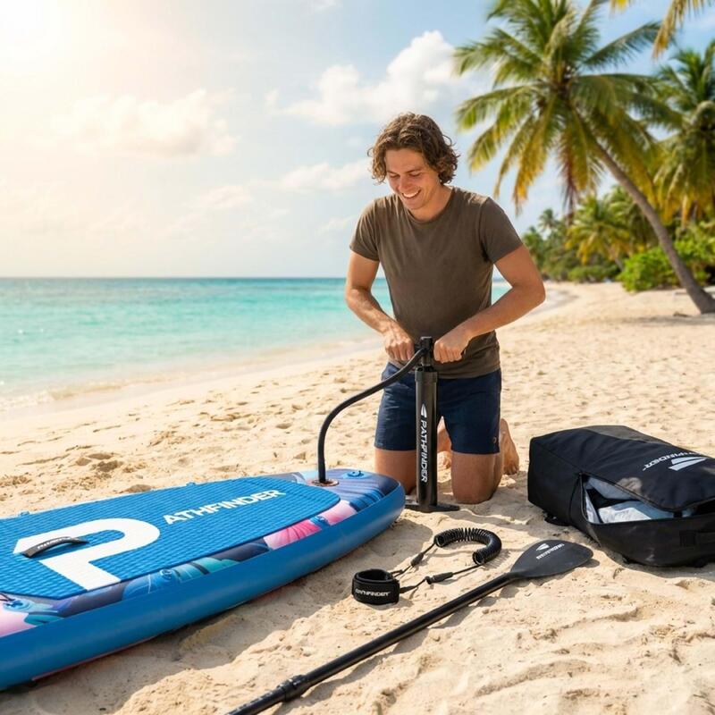 Zray Pathfinder Flamingo Mavi Şişme SUP Board Seti 34237