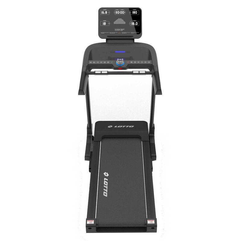 Banda alergare electrica Lotto Perform M700 4.75CP 18km/h 140x45cm, pliabila