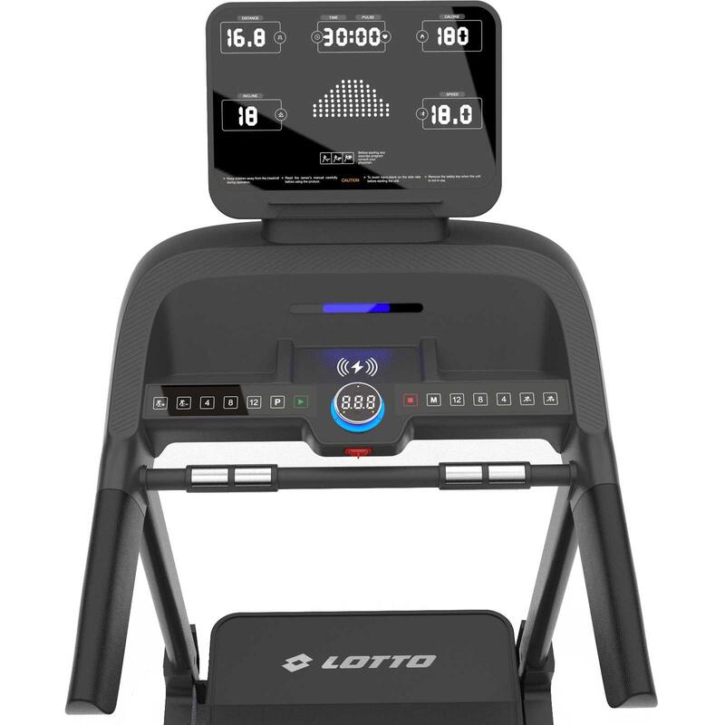 Banda alergare electrica Lotto Perform M700 4.75CP 18km/h 140x45cm, pliabila