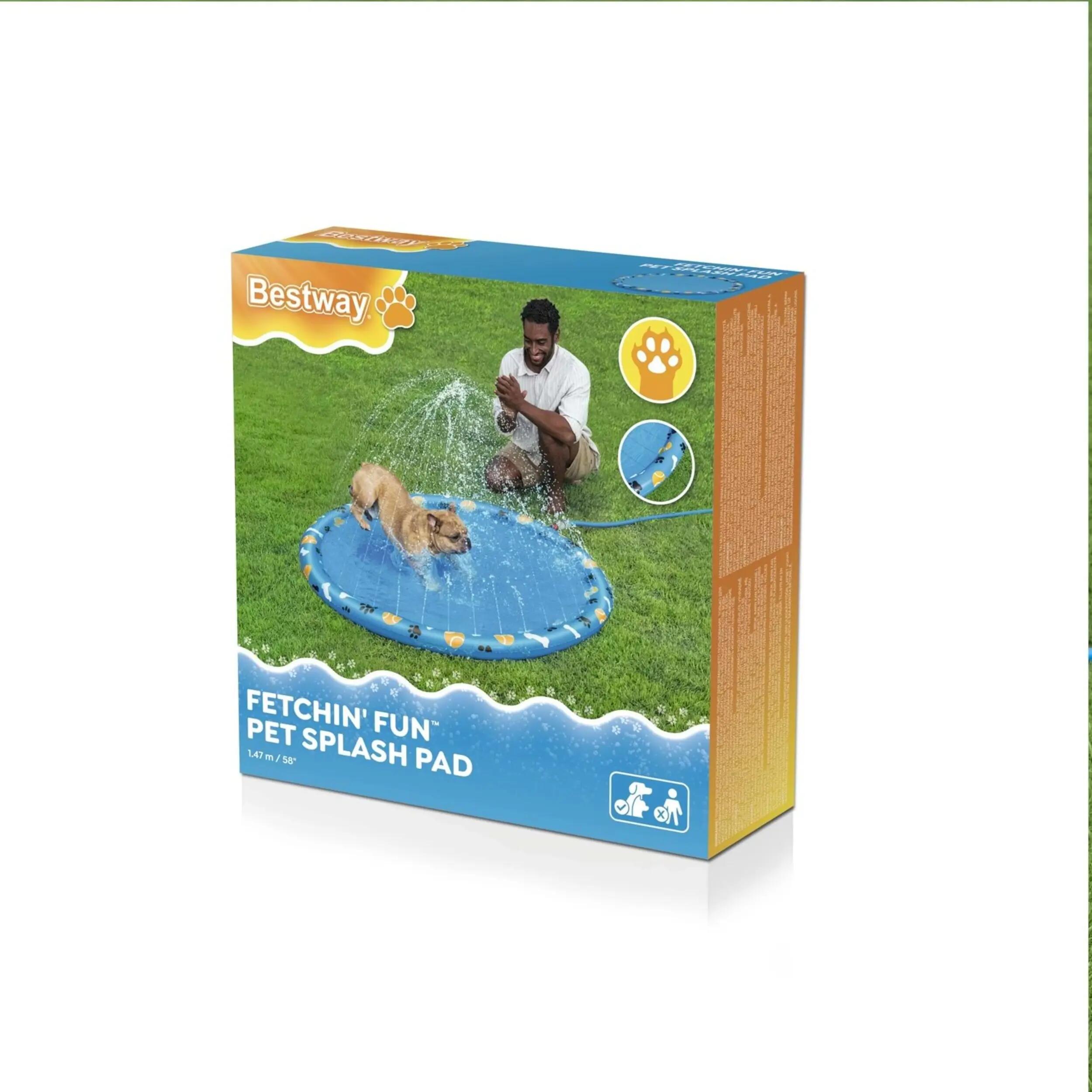 Bestway 52699 Fetchin' Fun Evcil Hayvan İçin Su Oyun Matı 4/5