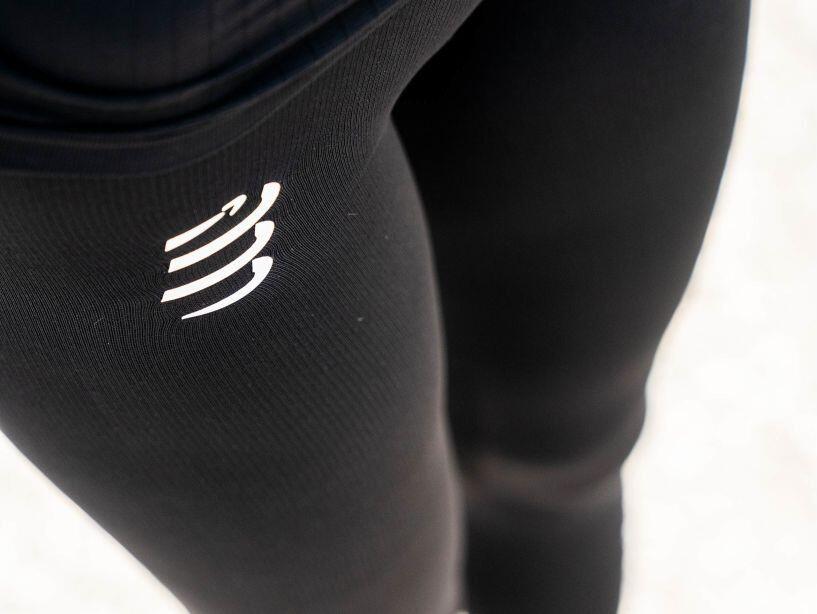 Compressport Mallas Enteras Under Control para Mujer Negro 3/5