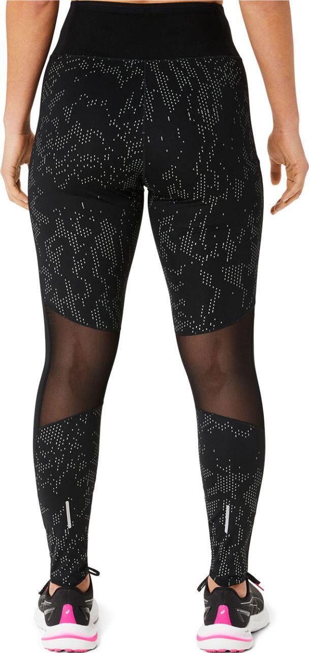 Women's Asics Run Lite-Show Tight Black 3/5