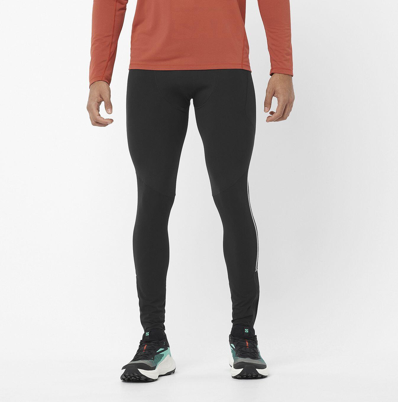 Collant Long Salomon Sense Stow Noir Homme 3/4